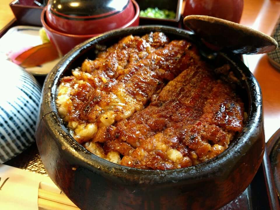 名古屋滑雪 鰻魚飯